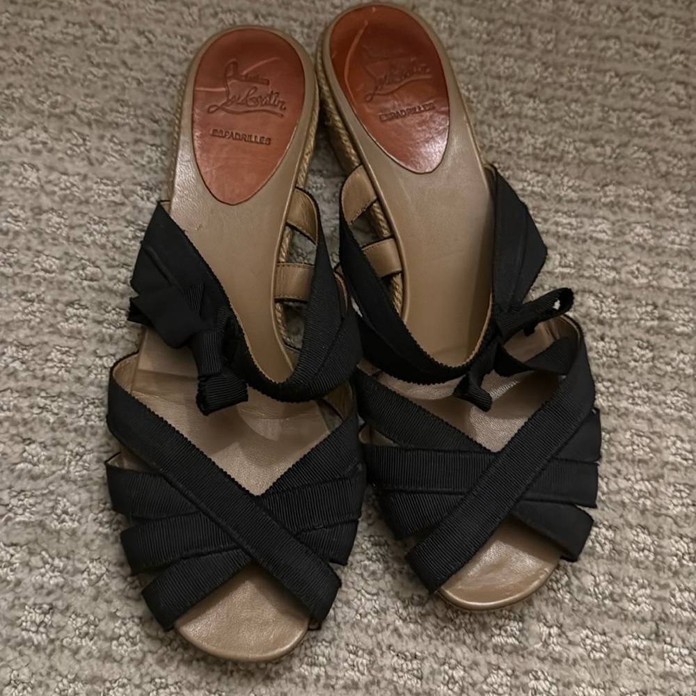 Christian Louboutin espadrilles